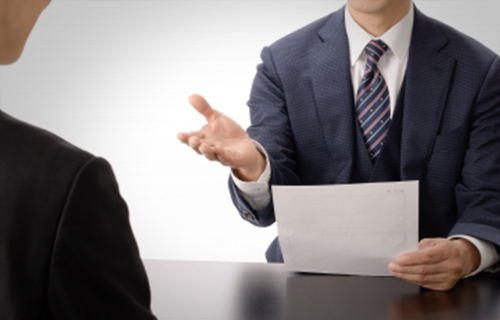 専門スタッフによる説明