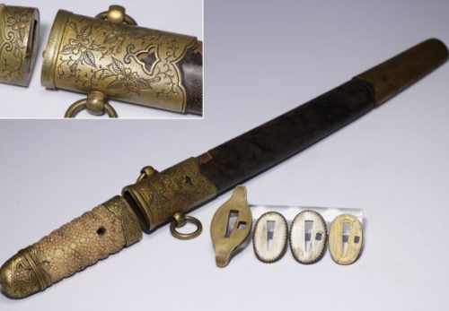 旧日本海軍 短刀拵え
