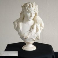 彫刻家 Luca Madrassi作 大理石 胸像