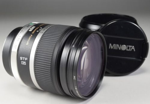 MINOLTA ミノルタ レンズSTF135mm 1:2.8