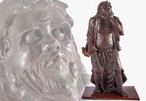 備前焼 達磨 置物 台座付属