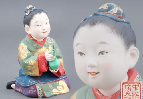 人形師 中村信喬作「養老」博多人形