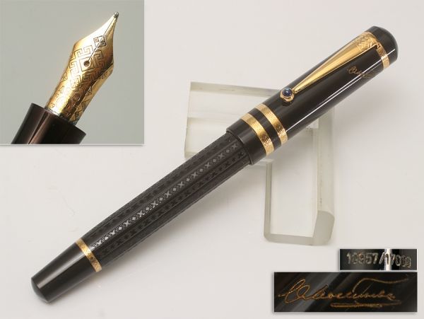 MONTBLANC モンブラン 作家シリーズ ドストエフスキー 1997年 10957/17000 ペン先18K 万年筆