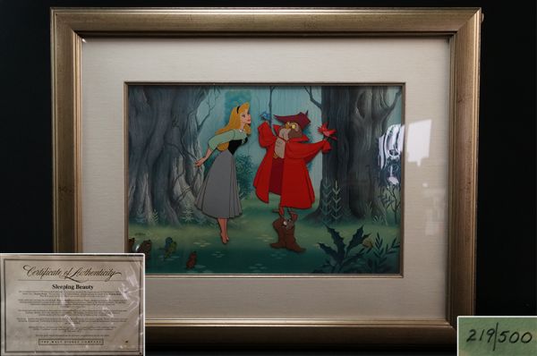 ディズニーセル画「眠れる森の美女」