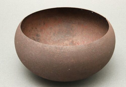 時代金工美術 鉄製 打出 鉢