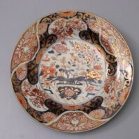 古伊万里 元禄伊万里 金襴手 花文 皿