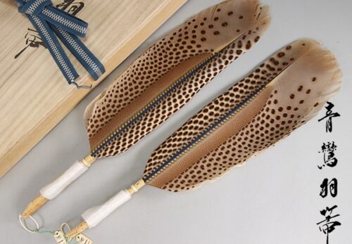 御羽箒 青鸞羽箒 一双