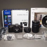 OLYMPUS オリンパス PEN Lite E-PL7 EZダブルズームキット 黒