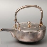 【純銀刻】徳力製 銚子 重量 425.5g