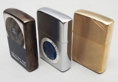 ZIPPO 1932-1982 ゴールド ハーレーダビッドソン 貴乃花 ブルースリー 他 計9点