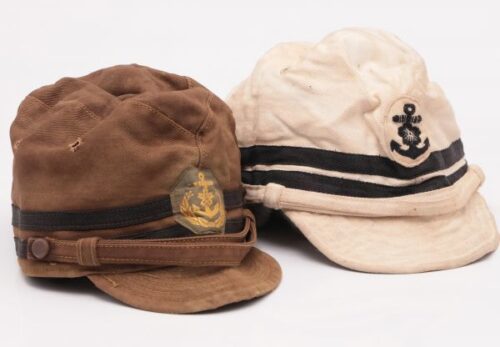 旧日本軍 海軍 略帽 二種士官用・三種兵用 帽子